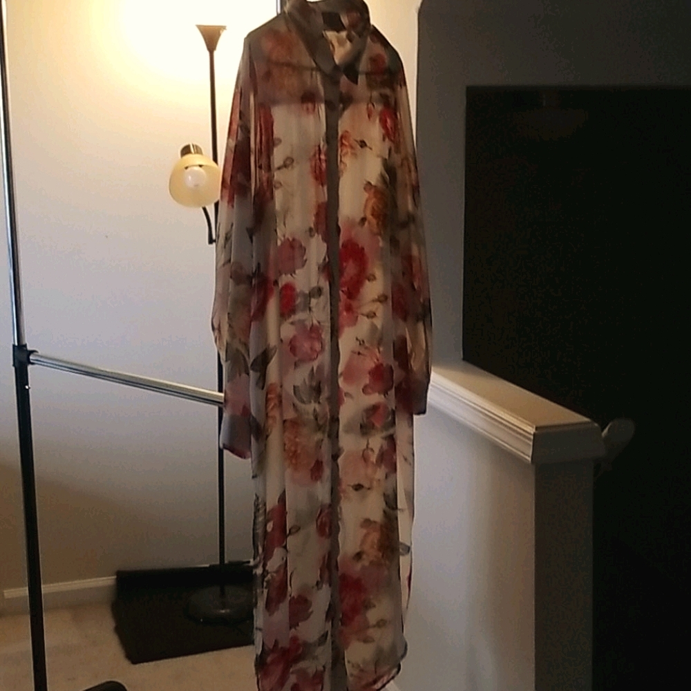 Flower Tunic blouse